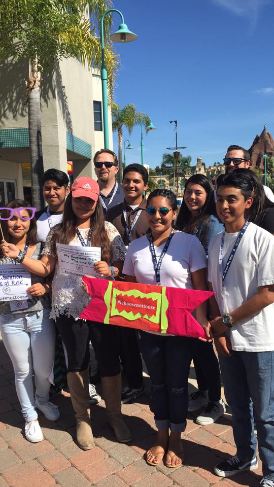 youth coalition with board members